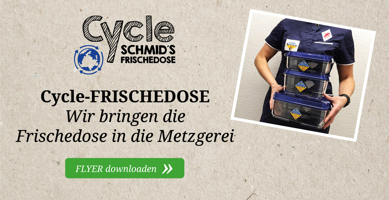 Cycle Frischebox bei Metzgerei Schmid in Pfuhl und Neu-Ulm